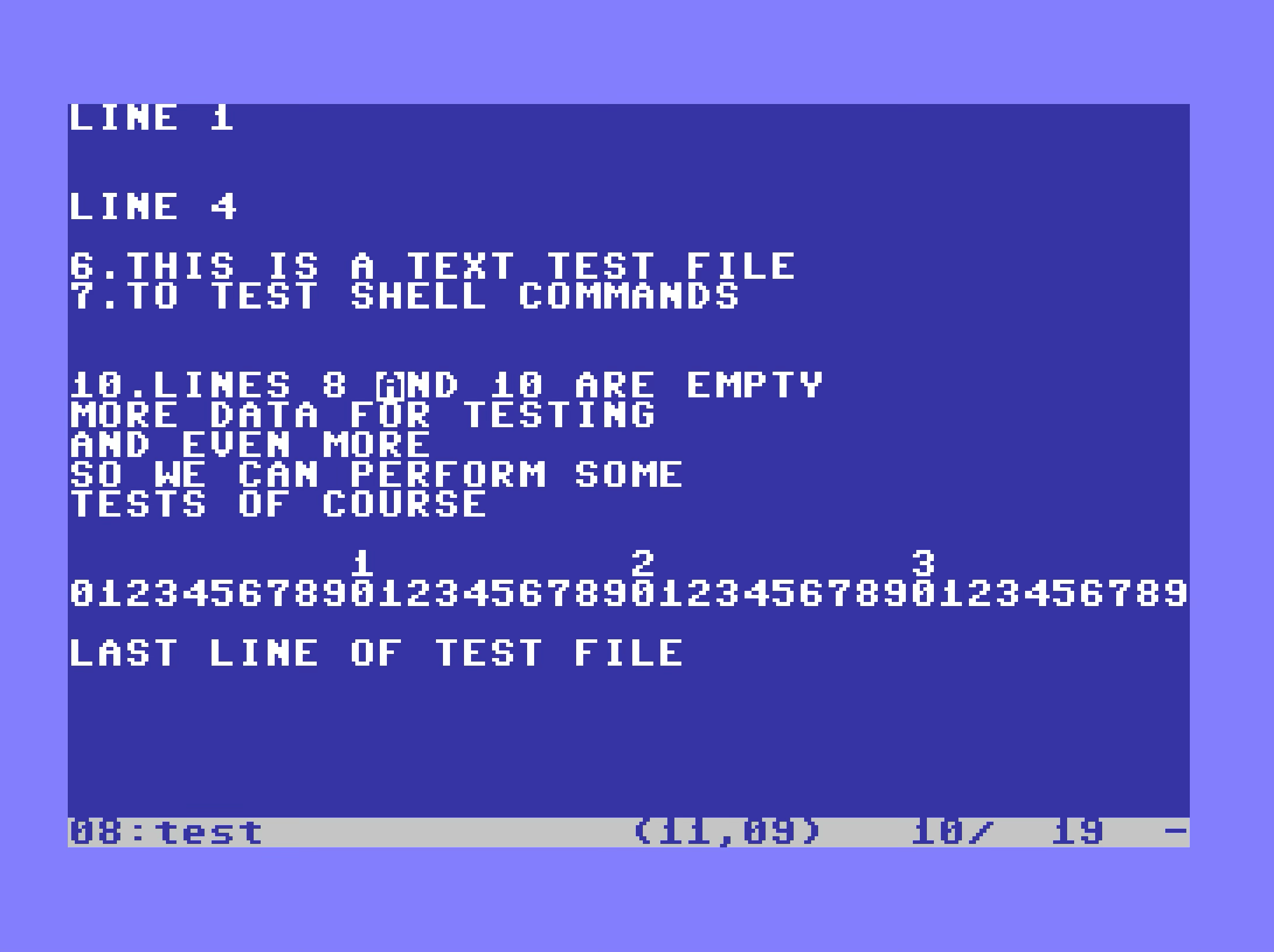 Edit is a small text editor