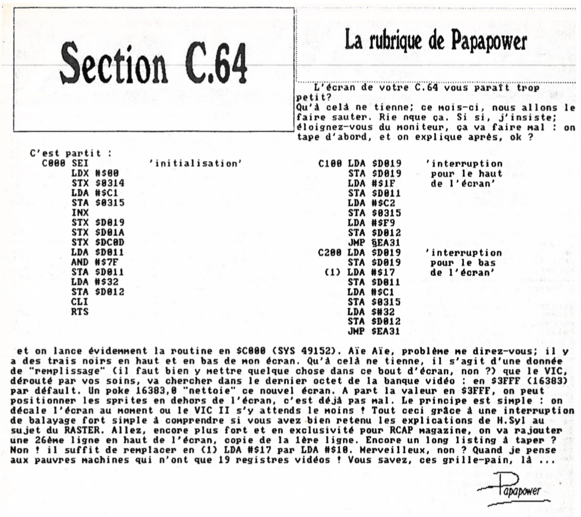 Section C64